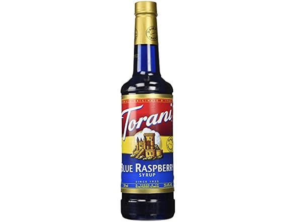 Torani Blue Raspberry Syrup, 750 mL