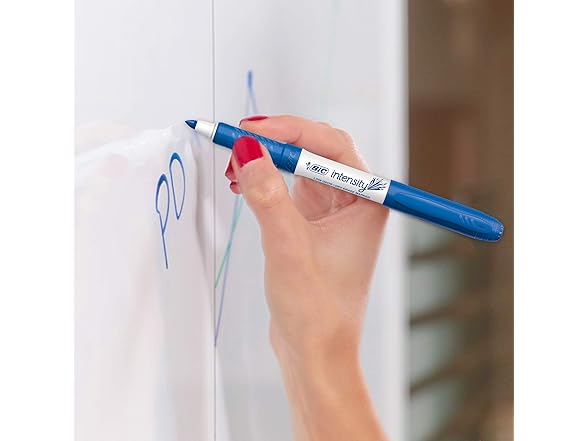 BIC Intensity Blue Low Odor Dry Erase Markers