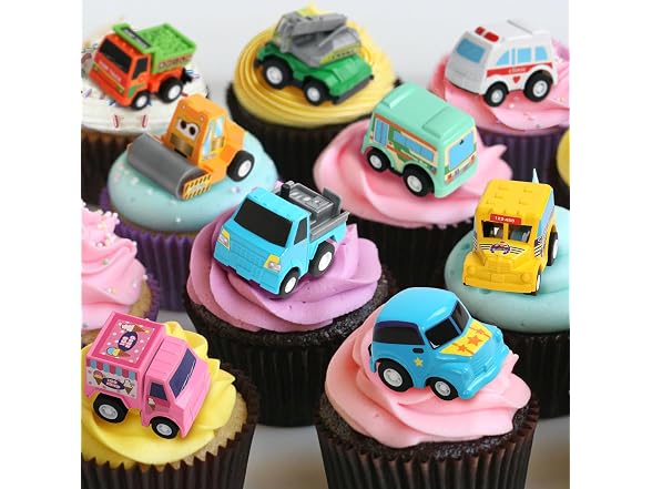 Fajiabao 18 PCS Toy Cars for Toddlers