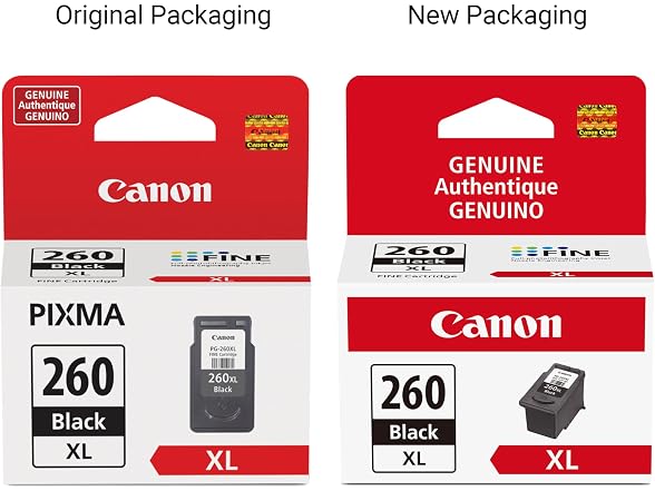 Canon PG-260 XL Genuine Black Ink Cartridge