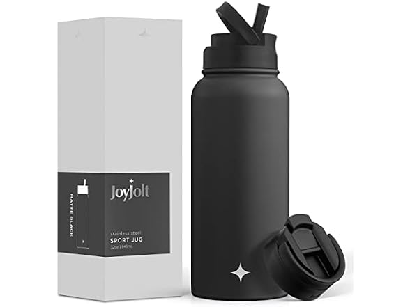 JoyJolt Triple Insulated Water Bottle