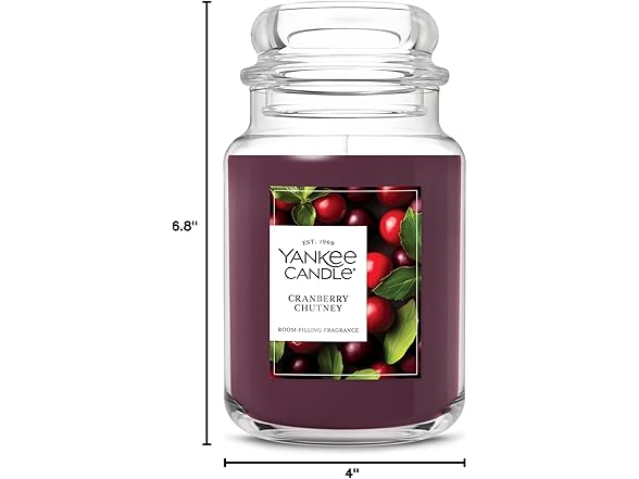 Yankee Candle Cranberry Chutney 22oz