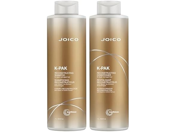 Joico K-PAK Shampoo & Conditioner, 33.8 Oz