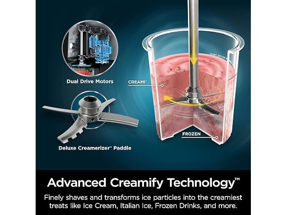 Ninja CREAMi Deluxe 11-in-1 Ice Cream & Frozen Treat Maker