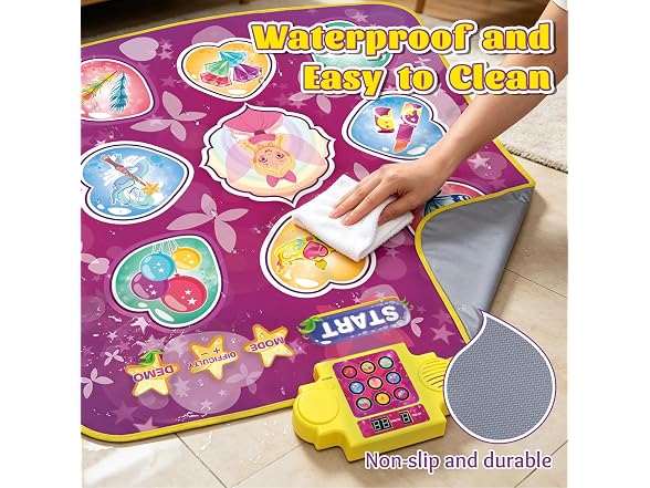 Dance Mat, 9-Button Dance Mixer Rhythm Step Play