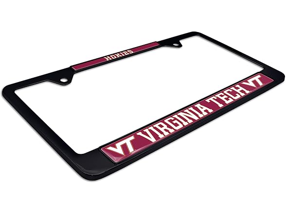 VIRGINIA TECH HOKIES 3D Doming All-Metal Accessory
