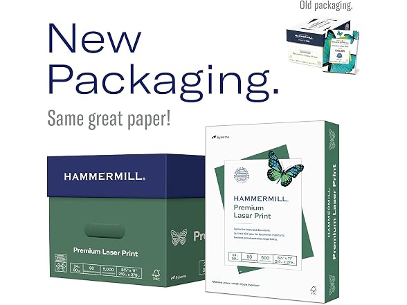 Hammermill Printer Paper, Premium Laser Print 24 lb, 11 x 17