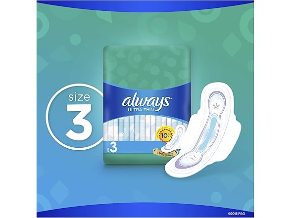 Always Ultra Thin Super Long 28ct