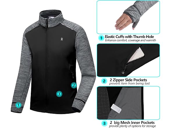 Little Donkey Andy Men (XXL) Quick Dry Full Jacket