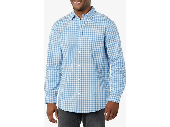 Light Blue White Gingham