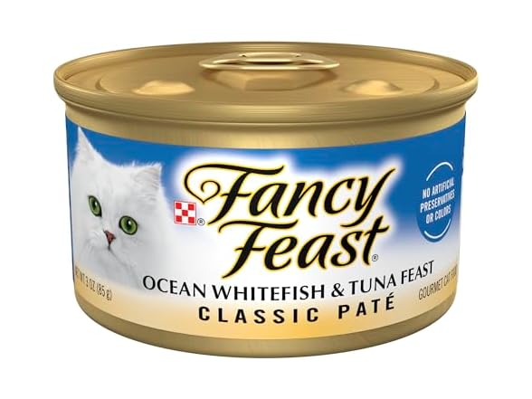 Purina Fancy Feast Classic Pate, Ocean Whitefish 24Pk