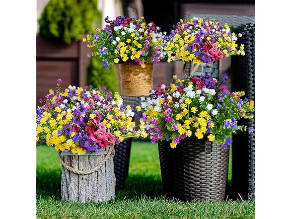ArtBloom 20 Bundles Artificial Flowers