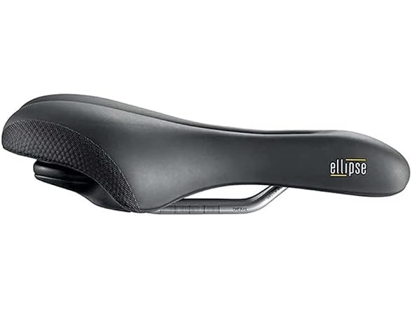SELLE ROYAL ELLIPSE SADDLE STEEL BLACK 197mm x 260mm
