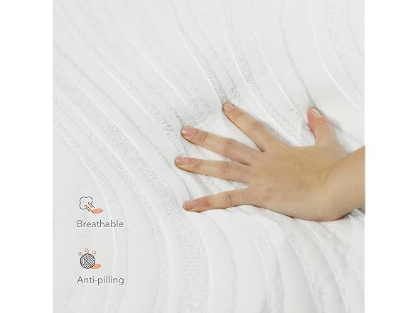Sweetnight Twin Mattress 8” Hybrid Mattress