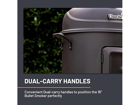 Char-Broil Bullet Charcoal Smoker 16"