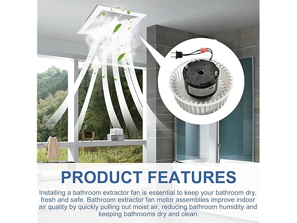 Bathroom Fan Motor Replacement