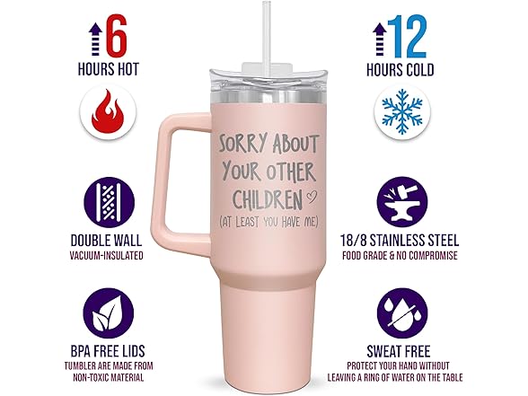 AXIARA Gifts- Insulated 40 oz Tumbler