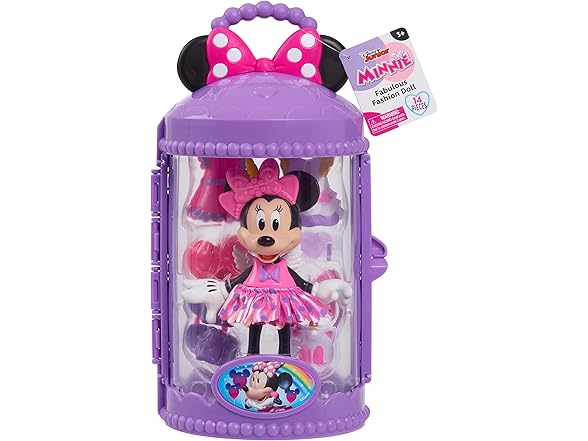Disney Junior Minnie Mouse Fabulous Fashion Doll