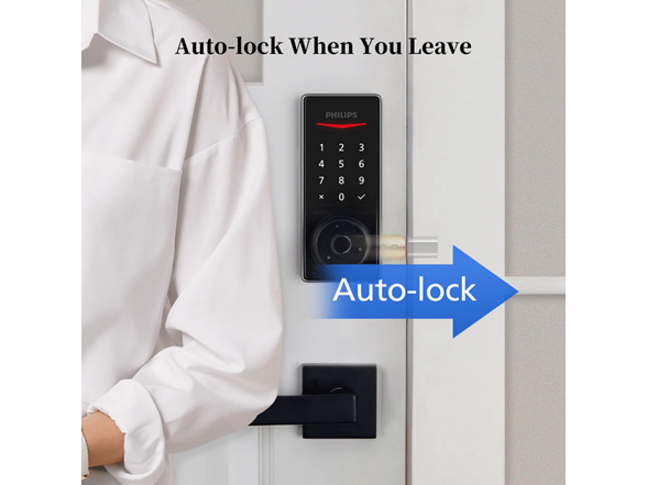 Philips 4000 Series Bluetooth Fingerprint Deadbolt