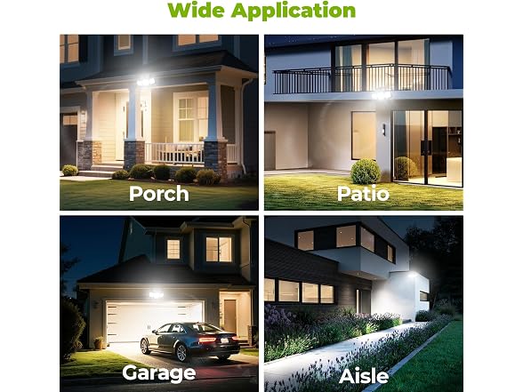 ESLIGHTION Solar Motion Sensor Outdoor Light