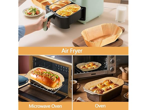 100 Pack 9x5 Inch Loaf Pan Liners