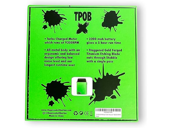 TPOB X Metal Shaver Slime Green