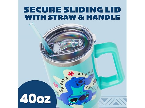 Lilo and Stitch Aloha, Stainless Steel Tumbler, 40oz