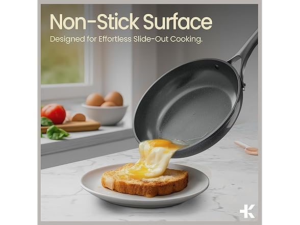 Bakken 12-Piece Ceramic Cookware Set, Black