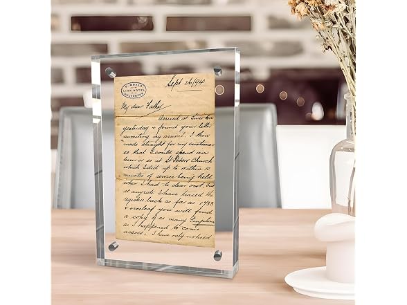 5x7 Inch Acrylic Picture Frame 5 Pack
