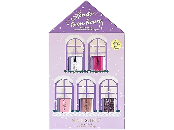 Nails Inc London Town House Nail Polish Set