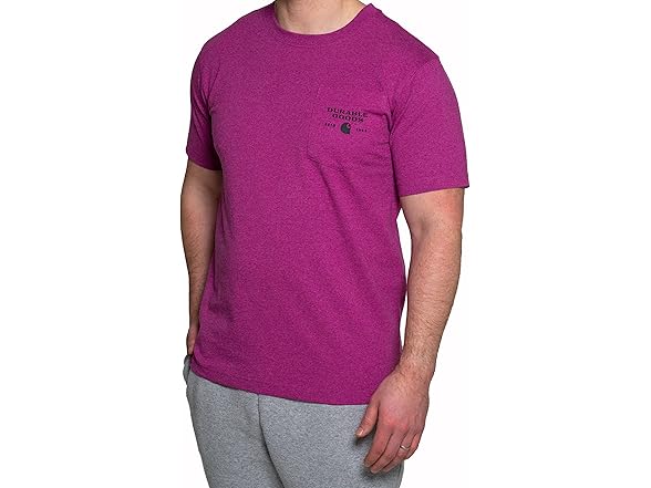 Carhartt Logo Tee (XL) Magenta