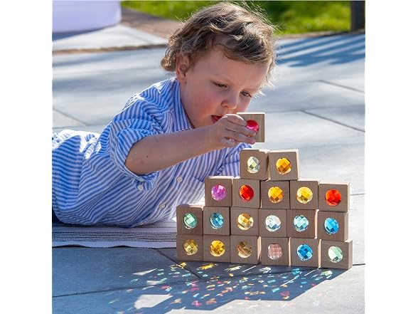Wooden Kaleidoscope Blocks
