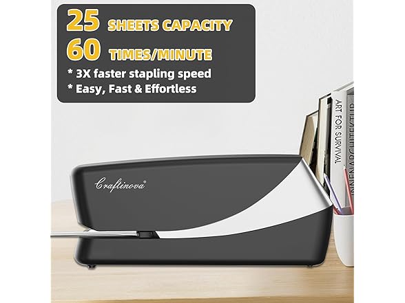 Craftinova Electric Stapler