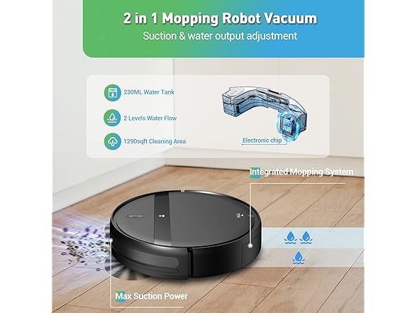 Kilgone Smart Robot Vacuum Cleaner