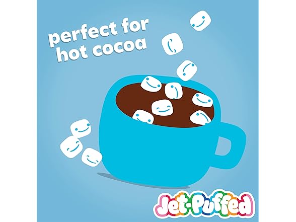 Jet-Puffed Marshmallow Bits, Vanilla, 3 Ounce