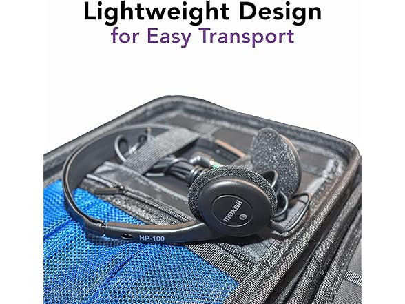 (24 PACK) Maxell Teachers Stereo Headphones