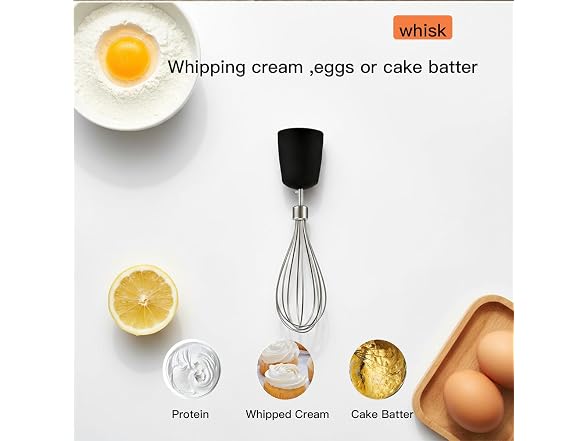 MEGAWISE Immersion Hand Blender, 1000W 