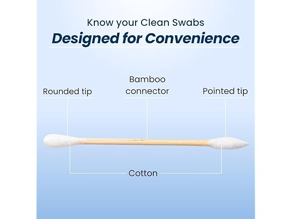 Clean Skin Club Clean Swabs 1000ct 2pk