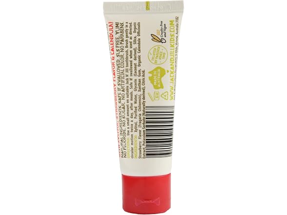 Jack N Jill Natural Toothpaste Strawberry 1.76oz