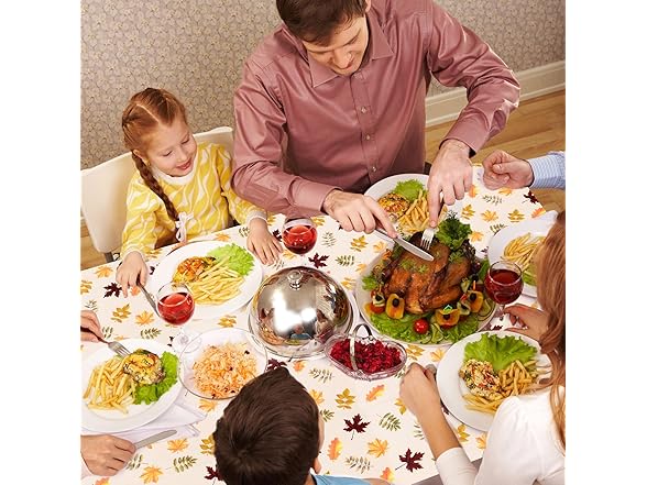 6 Pcs Thanksgiving Tablecloth
