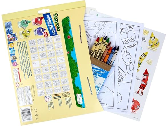 Crayola Retired Colors Coloring & Activity Set