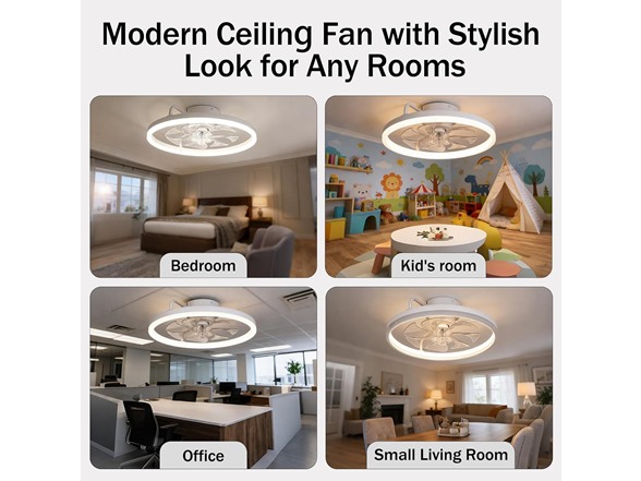 TCL LED Ceiling Fan w/ Remote (Your Choice)