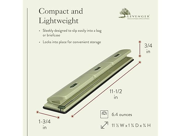Portable Discbound Hole Punch