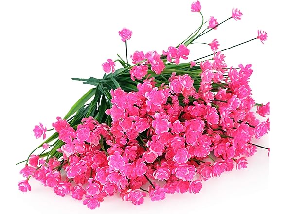 20 Bundles of Outdoor Artificial Flowers