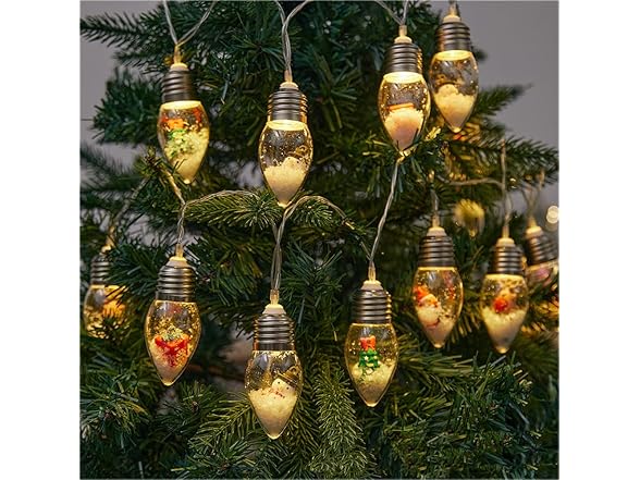 ASKJDT 10 Bulbs Christmas Decor