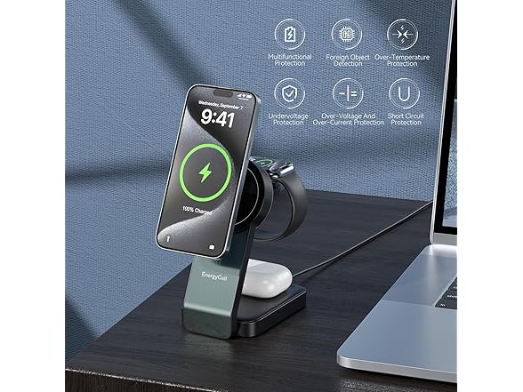 EnergyCell 3 in 1 Wireless Charging Station
