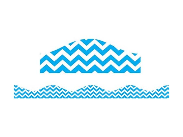 ASHLEY PRODUCTIONS Chevron Border Scallop, 12'