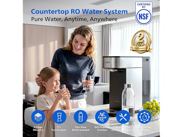 Countertop Reverse Osmosis Water Filter