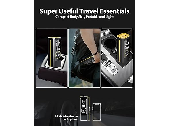 Wrifode Wrifode Tire Inflator Portable Air Comp