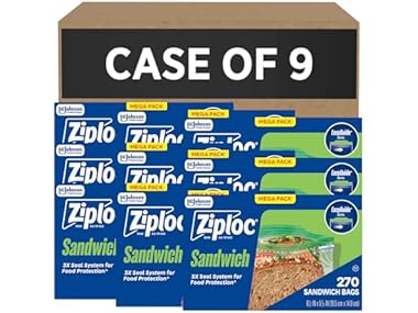$58.99, Was $98.99, 40% Off! Ziploc Sandwich and Snack Bags dealfomo